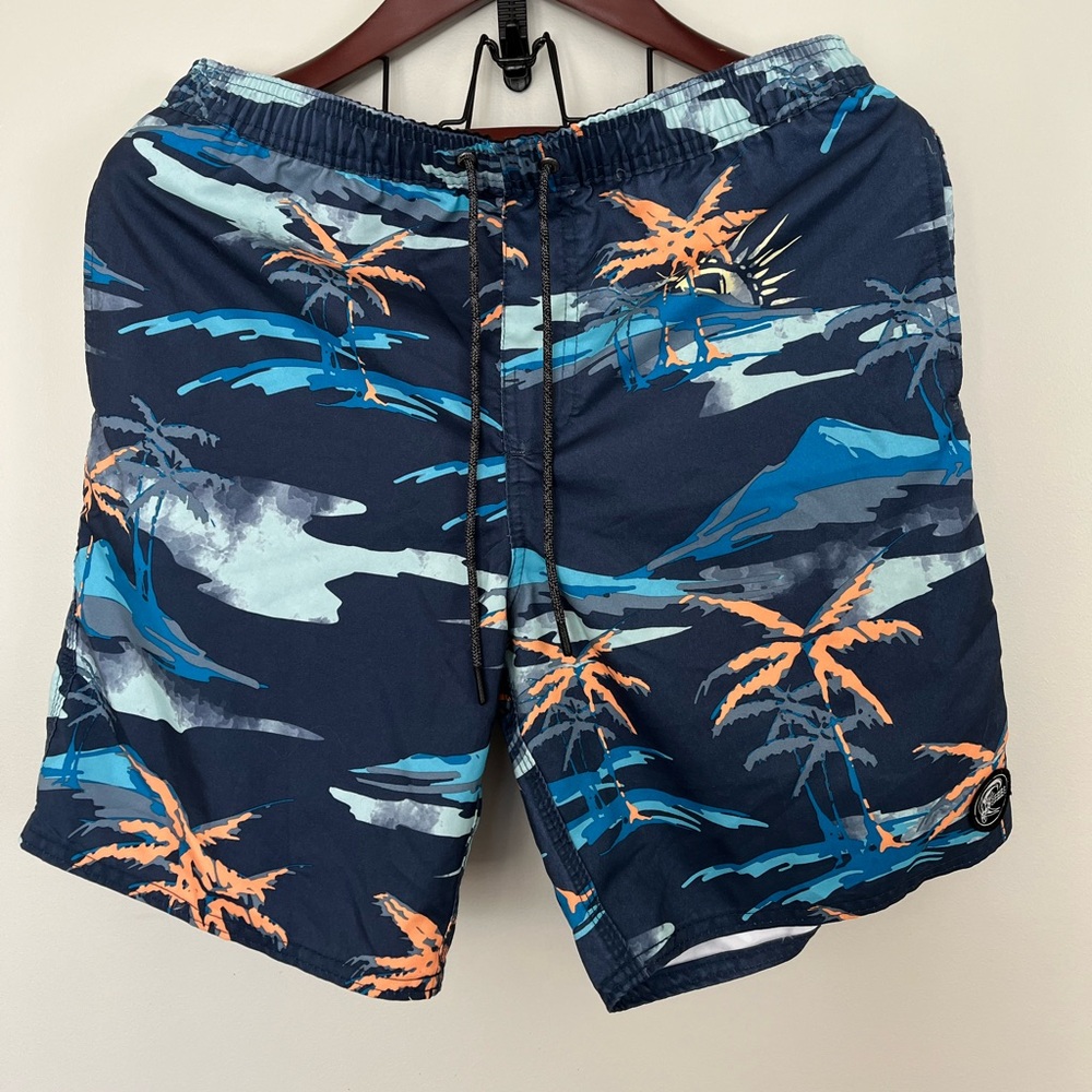 Men’s Medium- O’Neill swim trunks/ board shorts without liner.
